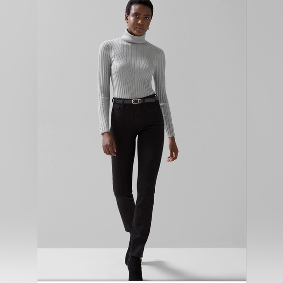 WHBM Just Black Skinny Jeans 30P - Picture 2 of 10